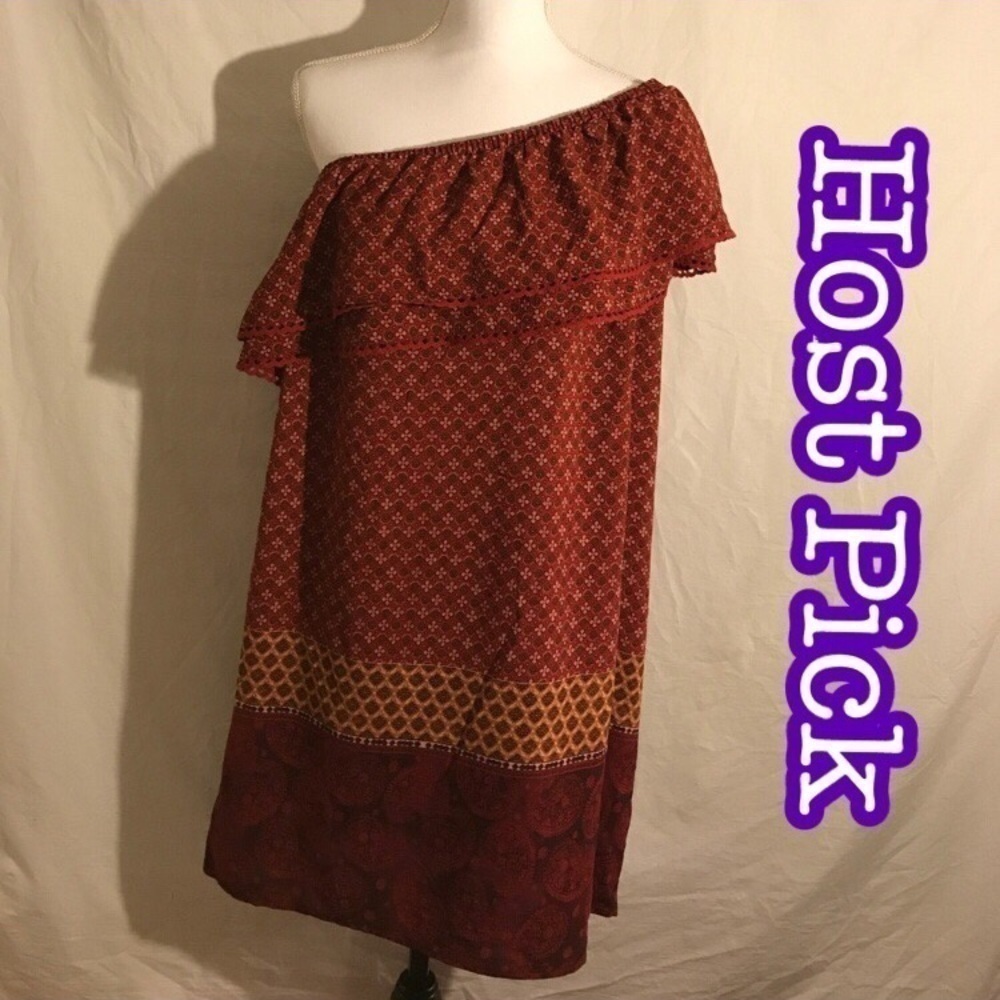 ✅HOST Pick✅ Xhilaration One Shoulder Dress, Large